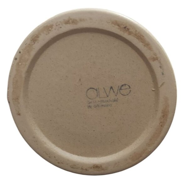 Alwe German Beer Stein Mug Pewter Lid 1835-1918 Bavaria Lion Crest Vintage - Picture 7 of 9